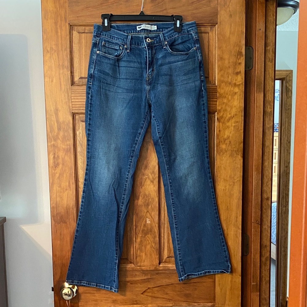 Levi's Dark Blue Boot Cut Jeans